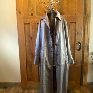 Vintage Jones New York Floor Length Rain Coat
